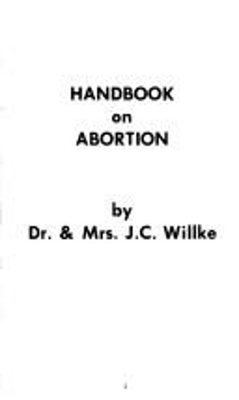 #ad Handbook on Abortion Paperback J. C. Willke $5.97