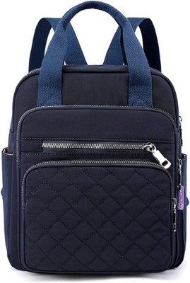 Small Casual Lightweight Backpack for Women, Nylon Hiking Travel Mini Backpack