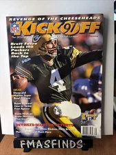 Q2 1997 BRETT FAVRE PACKERS NFL Kick Off Football Magazine 