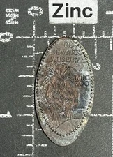 The Newark Museum of Art Mini Zoo New Jersey NJ Elongated Pressed Smashed Penny