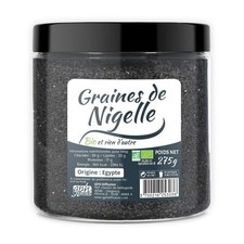 Graines de NIGELLE BIO - Pot de 275g