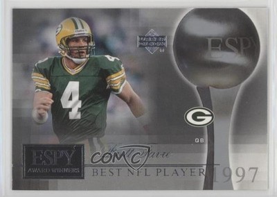 2005 Upper Deck ESPN ESPY Award Winners Brett Favre #EA-9 HOF 5p5