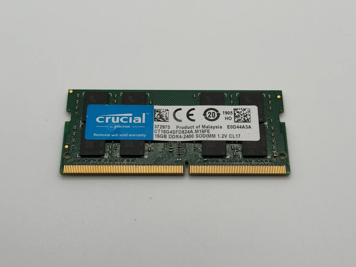 Crucial PC4-19200 (DDR4-2400) Bus Speed Computer RAM 16 GB