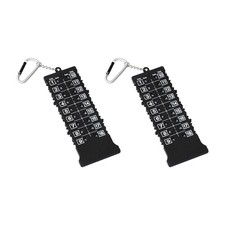 2x Golf Score Counter Small Golf Score Golf Stroke Counter