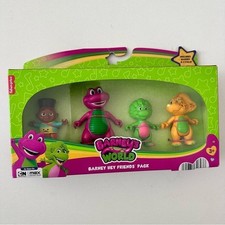 Fisher-Price Barney's World Barney Hey Friends Pack With 4 Figures