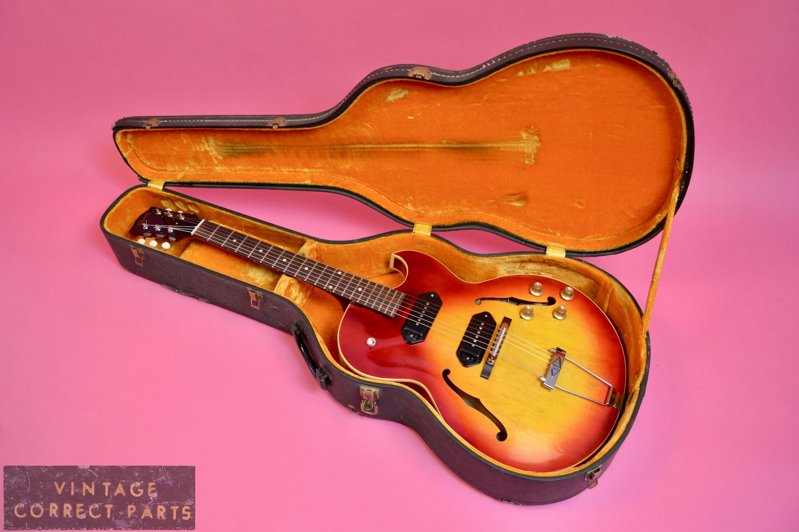 Vintage 1962 Gibson ES-125TDC, Killer player, Original Sunburst Finish, ES-125td