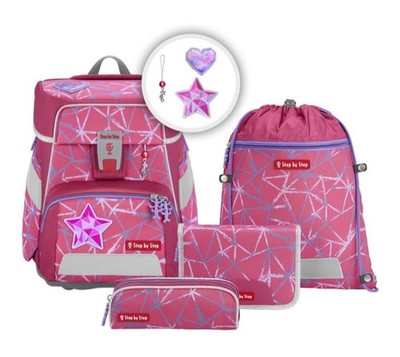 Step by Step SPACE Schulranzen-Set ''Star Stella'' 5-teilig