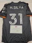 Houston Dynamo MICAEL SILVA Signed Match Game Used 2023 Season Soccer Jersey