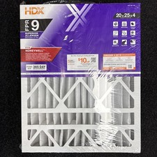 HDX 20 in x 25 in x 4 in Honeywell Replacement Pleated Air Filter FPR 9,MERV 11
