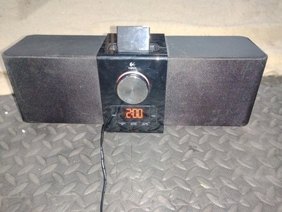 Logitech Pure-Fi Express Plus iPod alarm clock Dock Speaker System S-00067