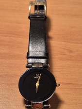 Vintage Damen Armbanduhr, Nobilia Sapphire Collection, schwarz