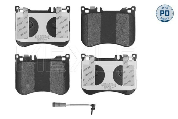Meyle Bremsbelagsatz, Scheibenbremse MEYLE-PD: Advanced Perform 025 257 0617/PD-image