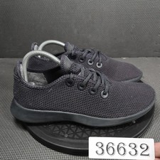 Allbirds Tree Runners Shoes Womens Size 10 Black Mesh Low Top Walking Sneakers