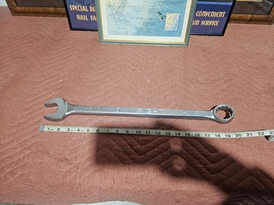 Wright Tool 1144 Combination Wrench WRIGHTGRIP 2.0 12 Point Satin 1-3/8''