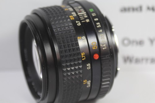 1yrWarranty MINT Minolta MD 50mm f1.4 manual lens prime New MD NMD for X SRT SR - Picture 11 of 22