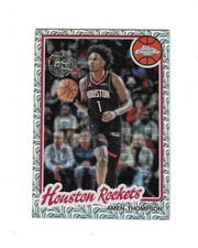 2025/26 Topps 1980-81 Throwback Silver Pack Chrome Amen Thompson #TC-AT