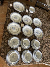 Tienshan Rice Flower Tea Set For 6