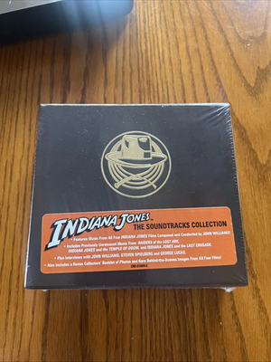 #ad Indiana Jones: The Complete Soundtracks Collection by John Williams 2008 $69.99