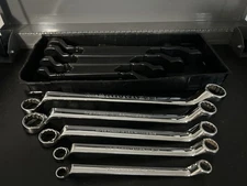 EXC! Craftsman Professional USA 44349 SAE 5-pc Deep Offset Double Box Wrench Set