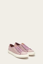 Frye Gia Purple Canvas Low Lace Up Sneakers Size 9M EUC