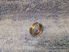 1966 Kennedy 40 Silver Half Dollars size 9-1/2 coin ring Handmade