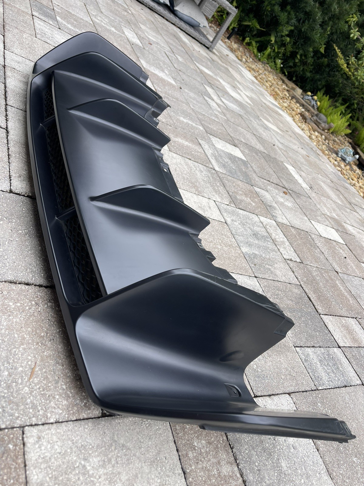 Rear Bumper Lower Diffuser Trim Panel OEM 4S0807521A Audi R8 GT4 4S 16-18