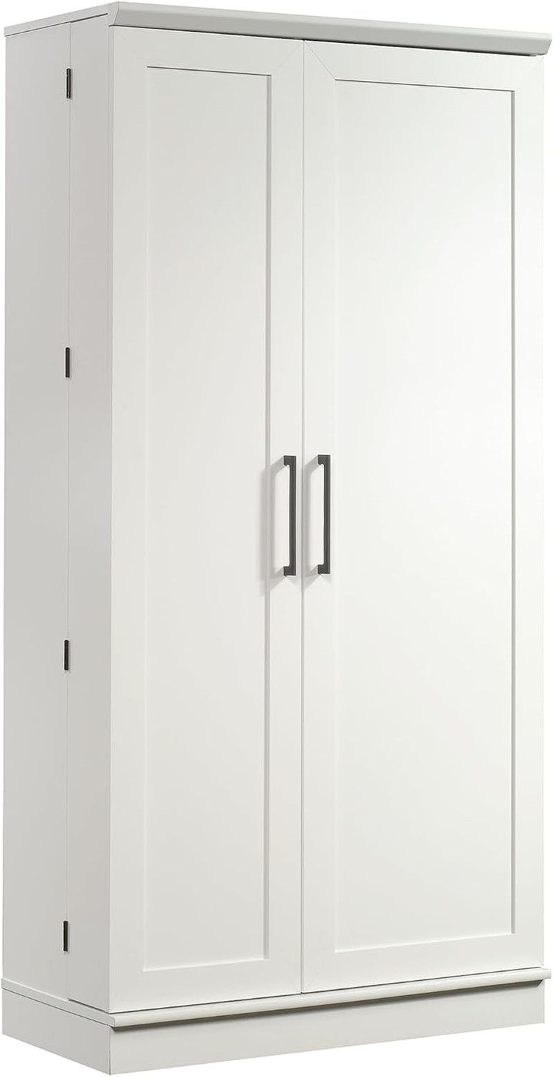 Kitchen Storage Pantry Cabinet with Swing Door Storage and Adjustable Shelves US