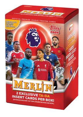 2 - 2 - 2- 2 - 2 - 2 - 2 - 2 - 2 Topps Merlin Premier League 2026 Value Box