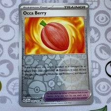 Occa Berry 140/142 Uncommon Stellar Crown Pokemon Reverse Holo Near Mint