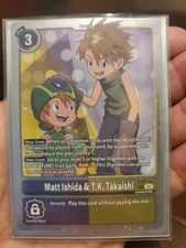 Matt Ishida & T.K. Takaishi Foil - ST21-13 NM - Digimon TCG