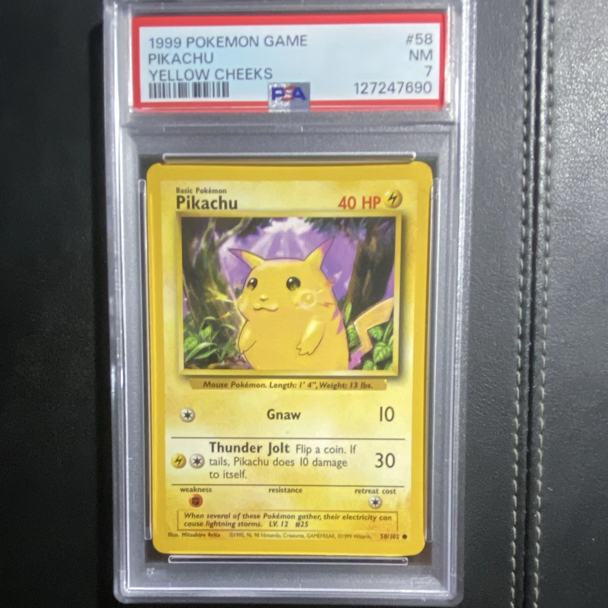 Pokémon TCG Grade 7 Pikachu Individual Collectible Card Game Cards