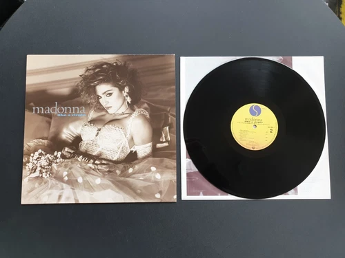 MADONNA - LIKE A VIRGIN 1984 GERMAN PRESS 12" VINYL RECORD LP EX/EX