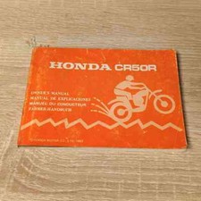 Honda CR50R 1983 36GF5600 00X36-GF5-6000 Motorcycle Manual Used Instructions