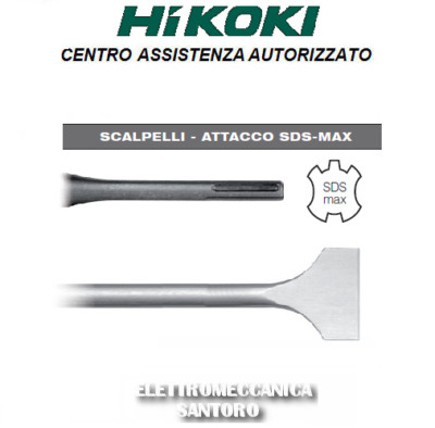 Meißel mit Spachtel 80 x 300 mit Angriff Sds Max HIKOKI HITACHI Für Hammer