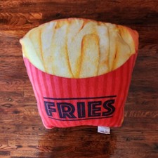 French Fries Plush Pillow Potatoes Food Soft Play Plushie