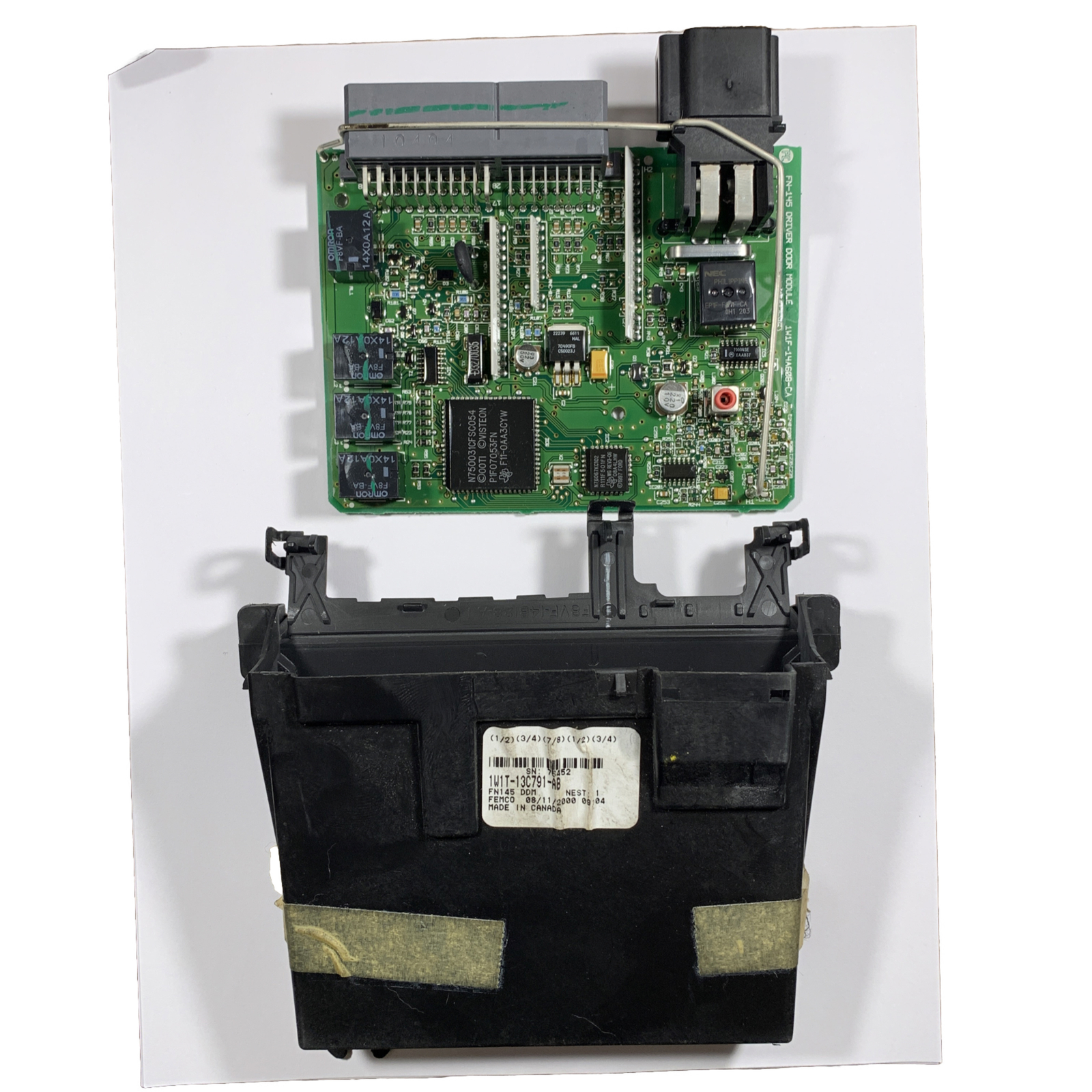 01 LINCOLN TOWN CAR DOOR LOCK KEYLESS REMOTE ENTRY CONTROL MODULE 1W1T