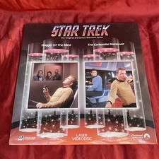 STAR TREK Orig Ep. 11  3 Dagger of the Mind Corbomite LaserDisc 60040-85 NEW