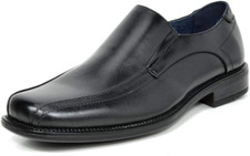 Men'S Square Toe Dress Loafers Formal Shoes