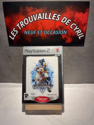 Jeu vidéo Kingdom Hearts 2 Platinum – PlayStation 2 – bon état - Photo 1/3