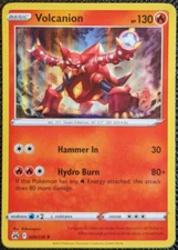 Pokemon - Volcanion - 026/159 -  Holo Rare - Crown Zenith  - NM/M