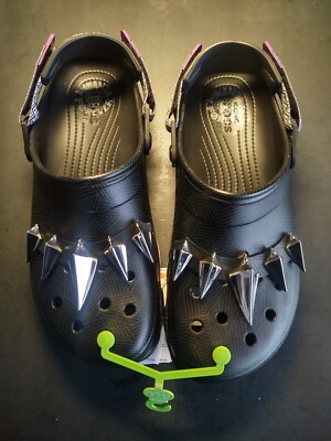 Crocs Classic All Terrain  Black Panther Clog Men's 12 Collectible Limited