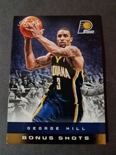 2012-13 Prestige Bonus Shots Gold George Hill #68 Serial Numbered 216/249