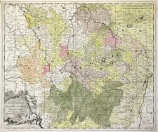 Saarland Lothringen Original Kupferstich Landkarte Hondius 1700