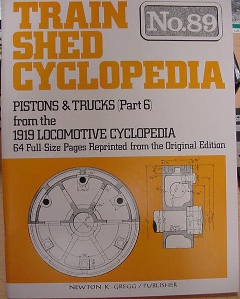 Train Shed Cyclopedia #89 Pistons Trucks 1919