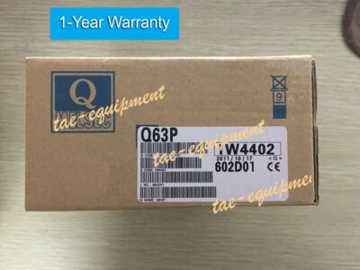1PC Mitsubishi Q63P Power Supply PLC New In Box Expedited Shipping