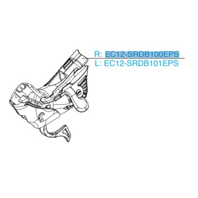 Campagnolo Super Record EPS Scheibenbremse rechts Schaltkörper EC-SRDB100EPS