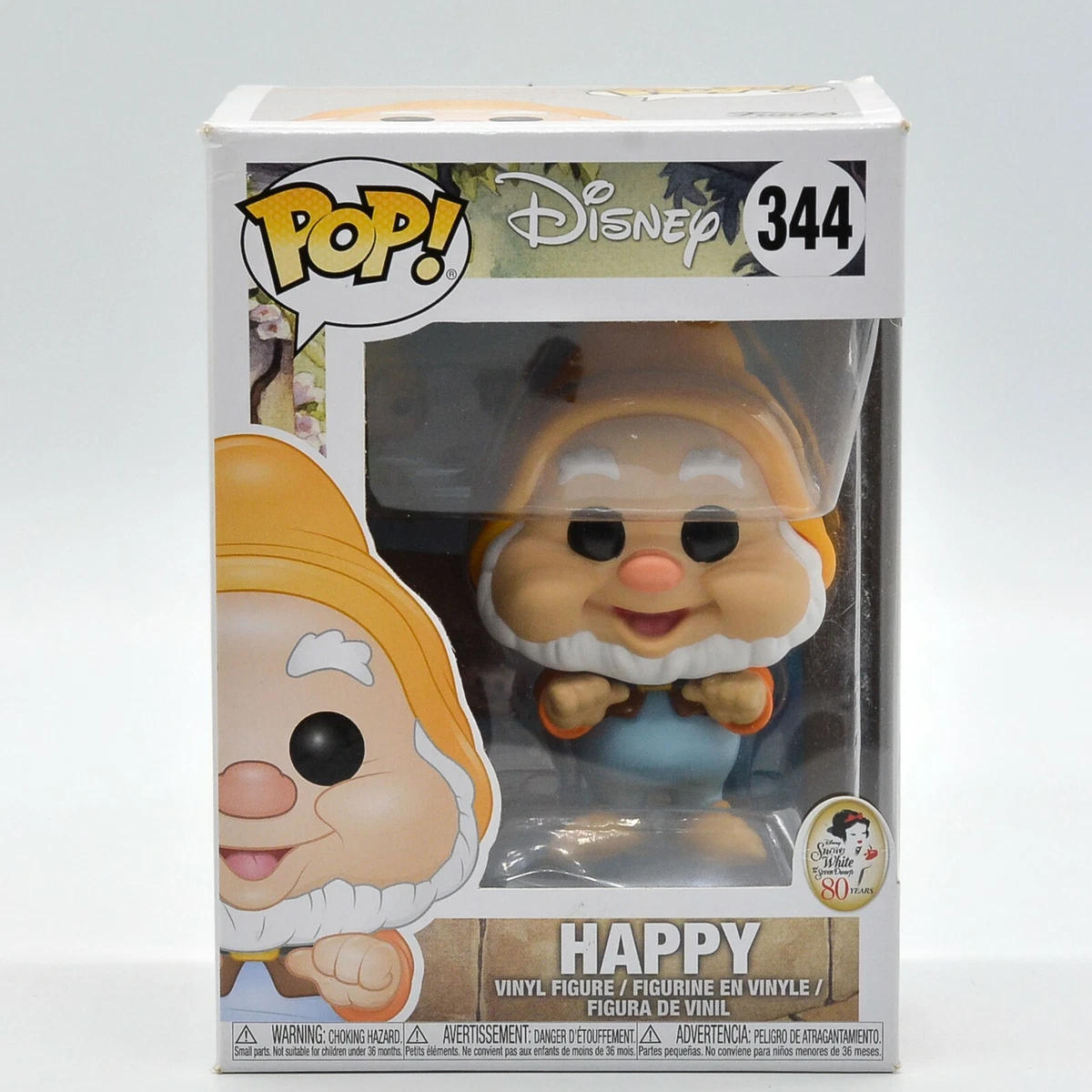 FUNKO POP DISNEY - SNOW WHITE AND THE SEVEN DWARFS HAPPY 344 (Vaulted)