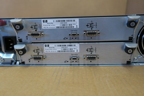 HP STORAGEWORKS AJ750A MSA2000 STORAGE ARRAY W/ DUAL HP AJ751A 12 x 450GB 15K - Picture 6 of 6