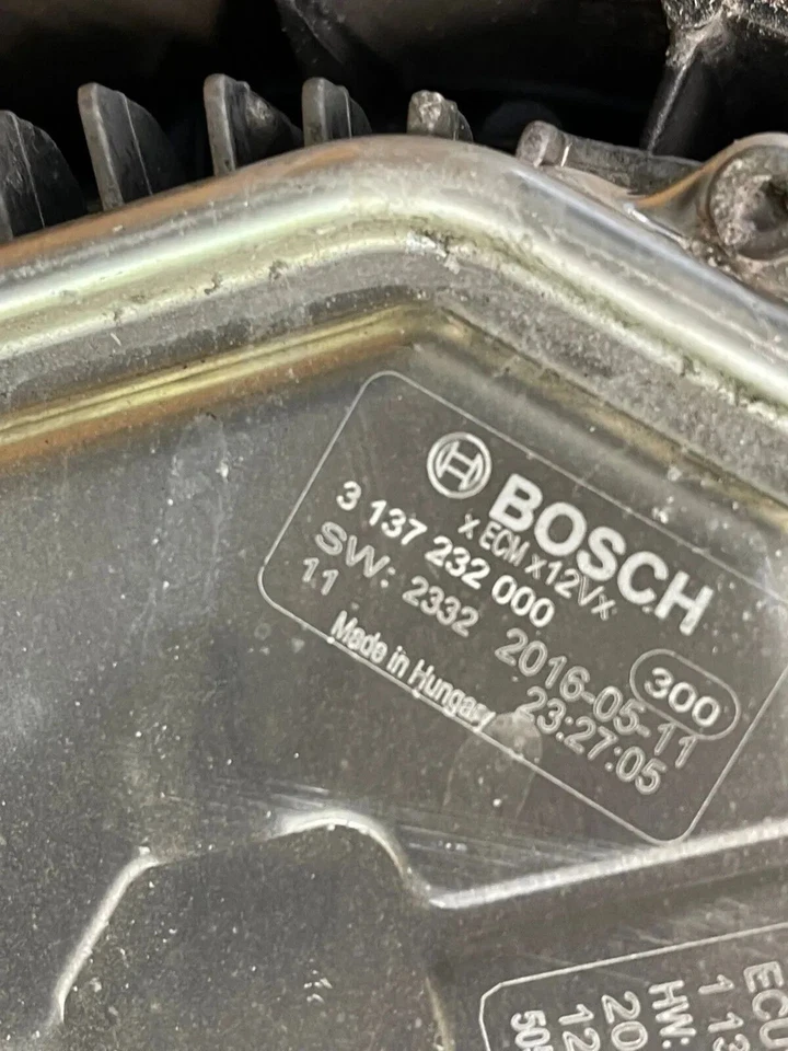 Mercedes C Klasse W205 Lüfter Ventilator Kühler Bosch 3137232000  1137328645 - Bild 4 von 4