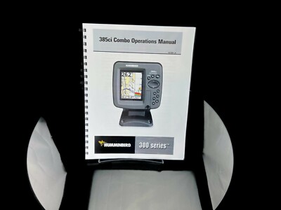 Humminbird 385ci Combo GPS Fish Finder Operators Manual User Instructions 